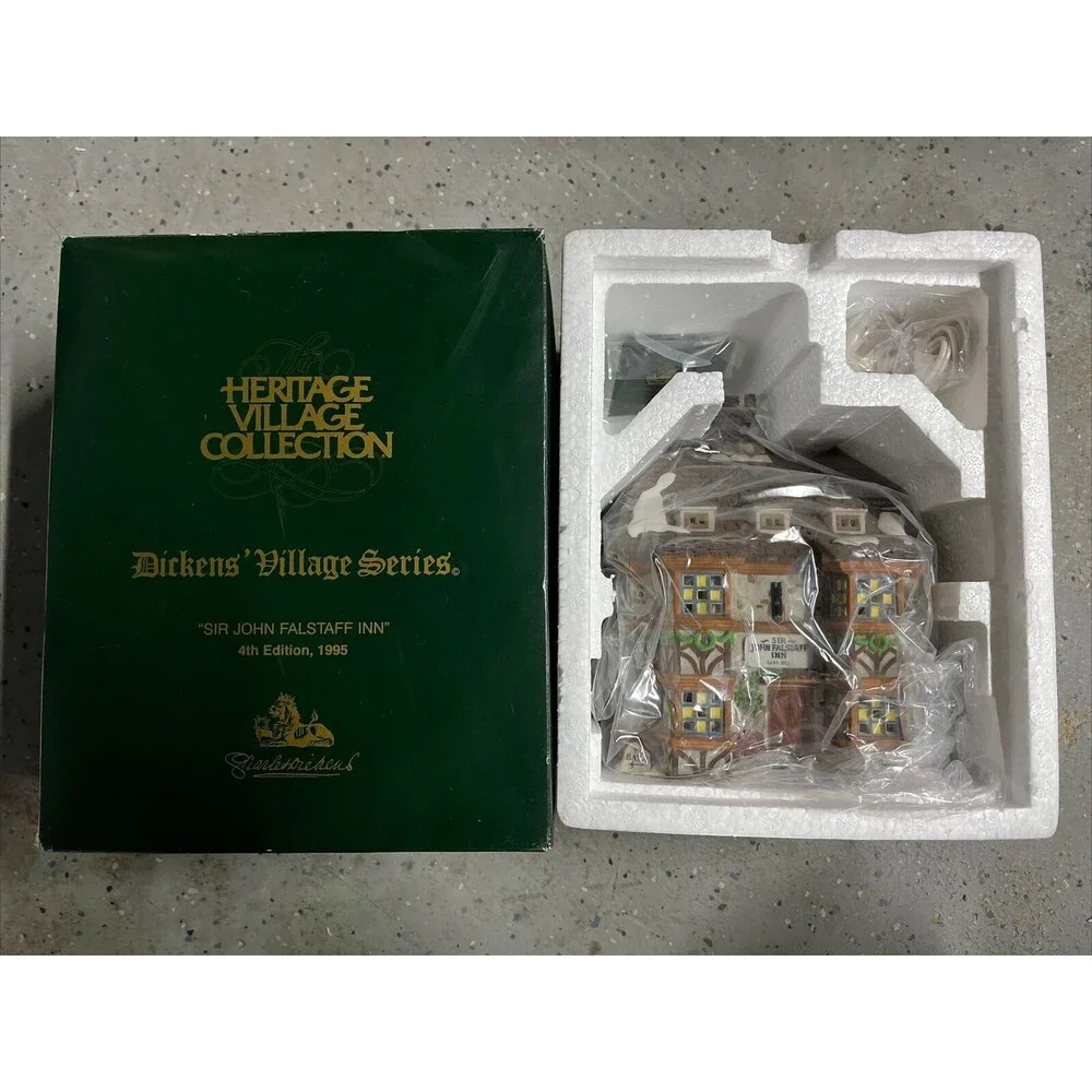NIB Dept 56‎ - Dickens Village-Sir John Falstaff Inn, 4th Edition, 1995 Limited